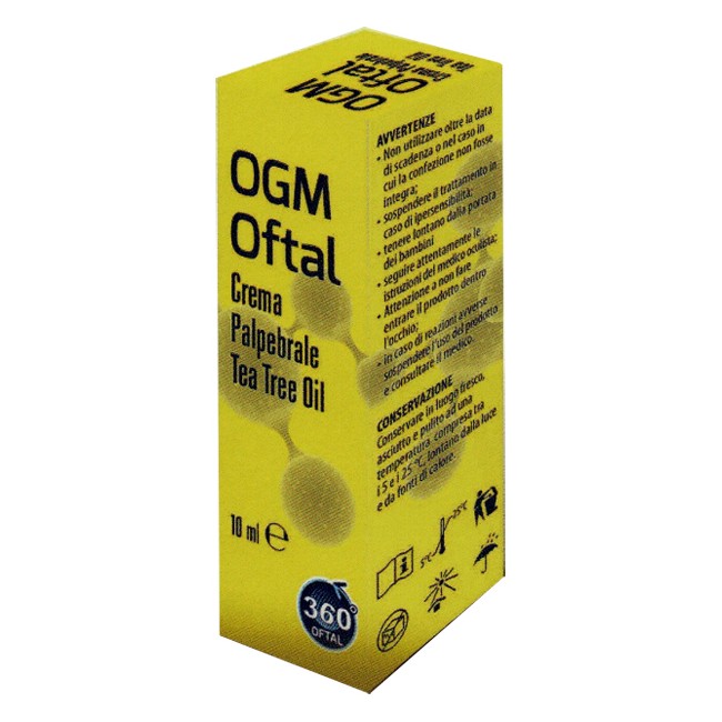 360 Oftal Ogm Oftal Crema Palpebrale 10 Ml 360 Oftal Ogm Oftal Crema Palpebrale 10 Ml