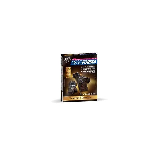 Pesoforma Barrette Cioccolato Double Dark 6P 372G
