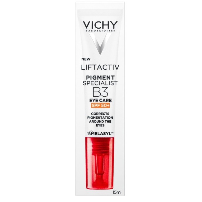 Vichy Liftactiv Pigment Specialist B3 per il contorno occhi SPF50+ 15 ml Vichy Liftactiv Pigment Specialist B3 per il contorno occhi SPF50+ 15 ml