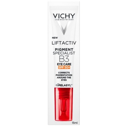 Vichy Liftactiv Pigment Specialist B3 per il contorno occhi SPF50+ 15 ml Vichy Liftactiv Pigment Specialist B3 per il contorno occhi SPF50+ 15 ml