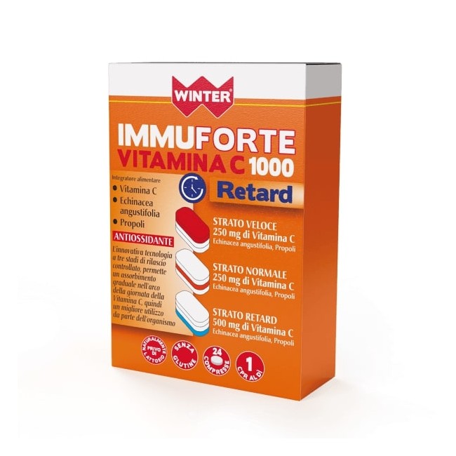 Winter Immunoforte Vitamina C 1000 retard 24 compresse