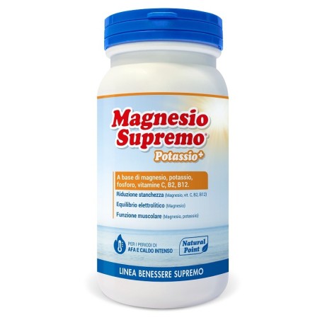 Natural Point Magnesio Supremo Potassio+ 150 G Natural Point Magnesio Supremo Potassio+ 150 G
