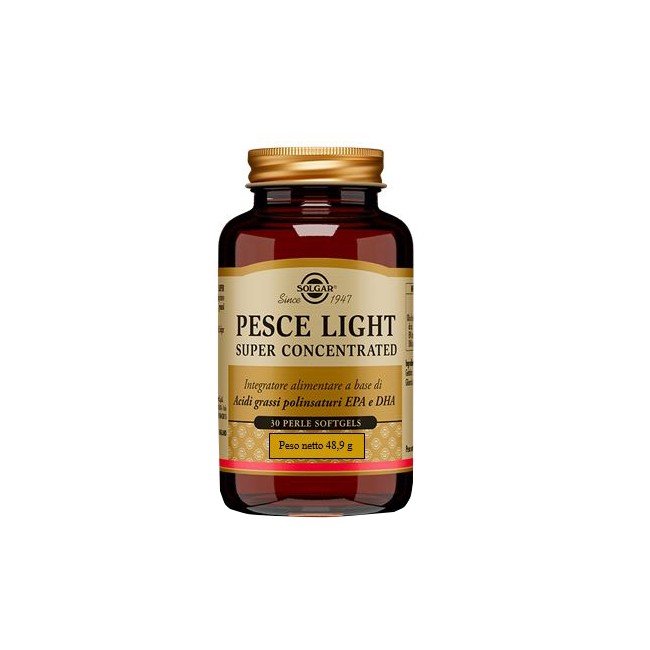 Solgar Pesce Light Super Concentrated 30 Perle Solgar Pesce Light Super Concentrated 30 Perle