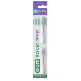 Sunstar Gum Sonic Ortho Battery Toothbrush Refill 2 Testine