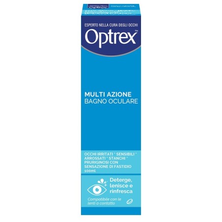 Reckitt Benckiser Bagno Oculare Optrex Multi Azione 100 Ml Reckitt Benckiser Bagno Oculare Optrex Multi Azione 100 Ml