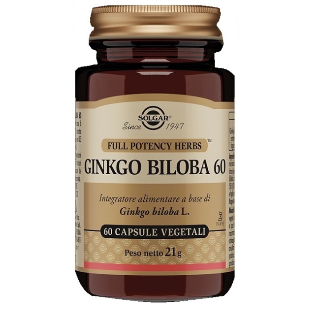 Solgar Ginkgo Biloba 60 60 Capsule Vegetali Solgar Ginkgo Biloba 60 60 Capsule Vegetali