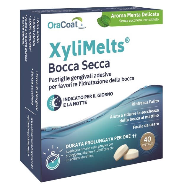 Jakinmed Xylimelts 40 Pastiglie Menta Delicata Jakinmed Xylimelts 40 Pastiglie Menta Delicata