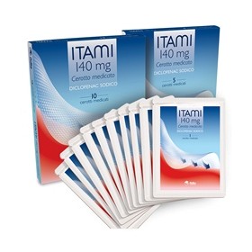 Fidia Farmaceutici Itami 140 Mg Cerotto Medicato Diclofenac Sodico Medicinale Equivalente