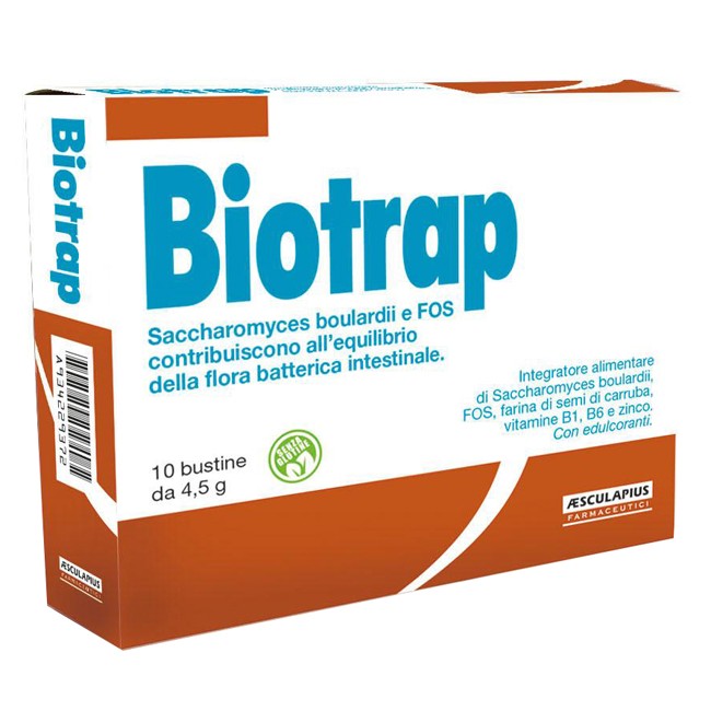 Aesculapius Biotrap S/g 10 Bustine Da 4,5 G Aesculapius Biotrap S/g 10 Bustine Da 4,5 G