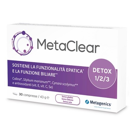 Metagenics Metaclear 30 Compresse Da 1,4 G Metagenics Metaclear 30 Compresse Da 1,4 G