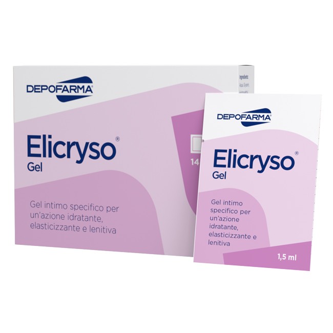 Depofarma Elicryso Gel Intimo Idratante Elasticizzante E Lenitivo 14 Bustine Da 1,5 Ml