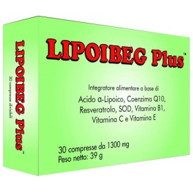 Interfarmac Lipoibeg Plus 30 Compresse Da 1300 Mg