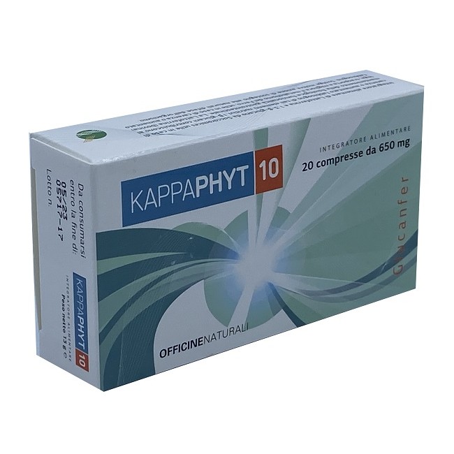 Officine Naturali Kappaphyt 10 20 Compresse Da 650 Mg Officine Naturali Kappaphyt 10 20 Compresse Da 650 Mg