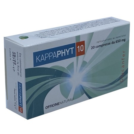 Officine Naturali Kappaphyt 10 20 Compresse Da 650 Mg Officine Naturali Kappaphyt 10 20 Compresse Da 650 Mg