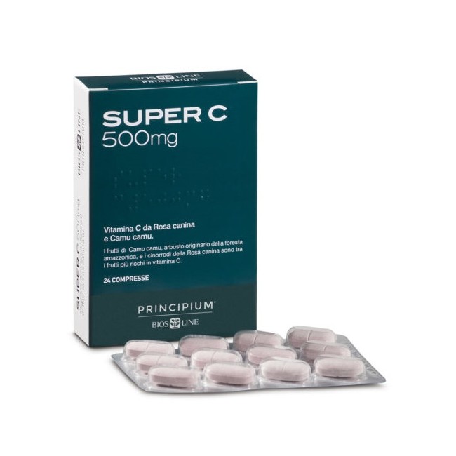Bios Line Principium Super C 500 24 Compresse 24,2 G