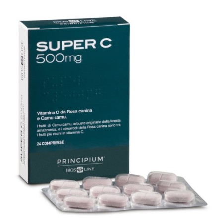 Bios Line Principium Super C 500 24 Compresse 24,2 G Bios Line Principium Super C 500 24 Compresse 24,2 G