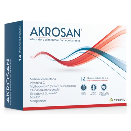 Medisin Akrosan 14 Bustine Medisin Akrosan 14 Bustine