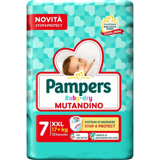 Fater Pampers Baby Dry Pannolino Mutandina Xxl Small Pack 13 Pezzi Fater Pampers Baby Dry Pannolino Mutandina Xxl Small Pack 13 Pezzi