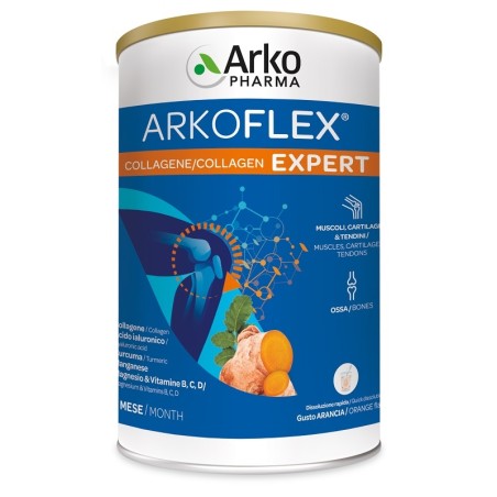 Arkopharma Arkoflex Expert Collagene Arancia Polvere 390 G Arkopharma Arkoflex Expert Collagene Arancia Polvere 390 G