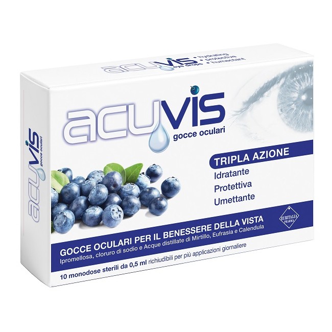 Coswell Gocce Oculari Acuvis 10 Flaconcini 0,5 Ml Coswell Gocce Oculari Acuvis 10 Flaconcini 0,5 Ml
