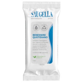 Meda Pharma Saugella Dermoliquido Salviettine 15 Pezzi