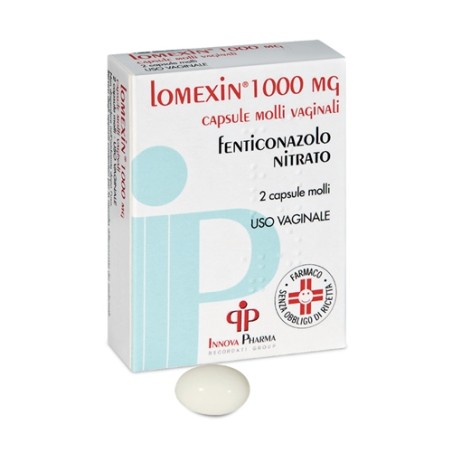 Recordati Lomexin 1000 Mg Capsule Molli Vaginalifenticonazolo Nitrato Recordati Lomexin 1000 Mg Capsule Molli Vaginalifenticonazolo Nitrato