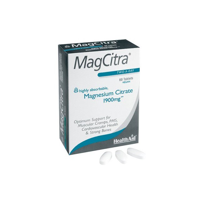 Healthaid Magcitra Magnesio Citrato 60 Compresse