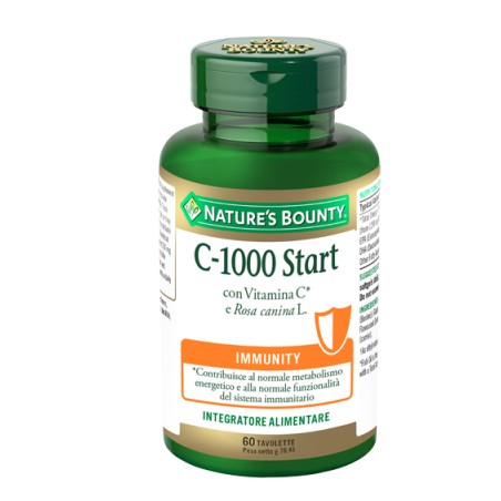 NATURE'S BOUNTY C-1000 Start 60 Tavolette NATURE'S BOUNTY C-1000 Start 60 Tavolette