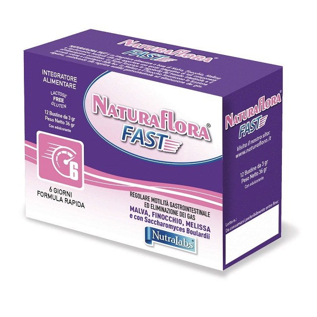 Nutralabs Naturaflora Fast 12 Bustine