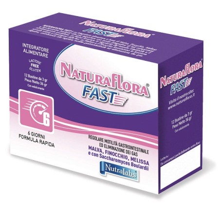 Nutralabs Naturaflora Fast 12 Bustine Nutralabs Naturaflora Fast 12 Bustine