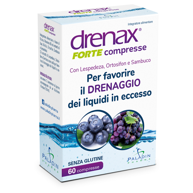 Paladin Pharma Drenax Forte Mirtillo 60 Compresse Paladin Pharma Drenax Forte Mirtillo 60 Compresse