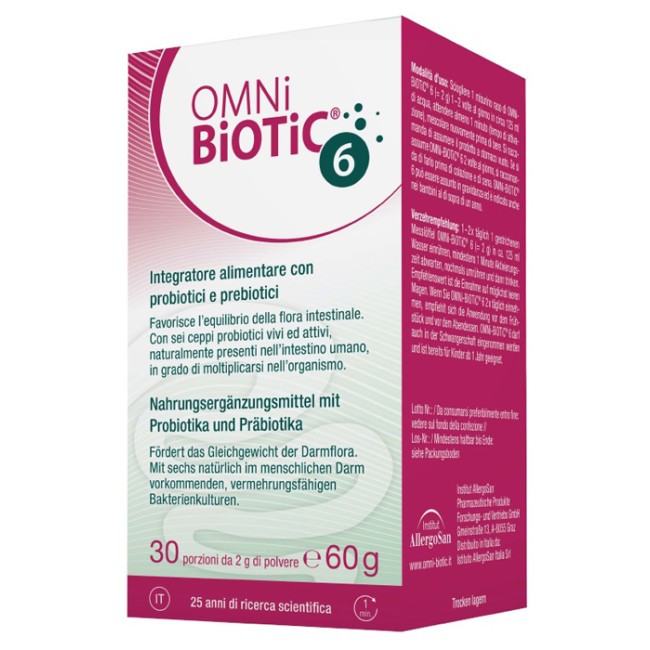 Institut Allergosan Omni Biotic 6 Barattolo 60 G