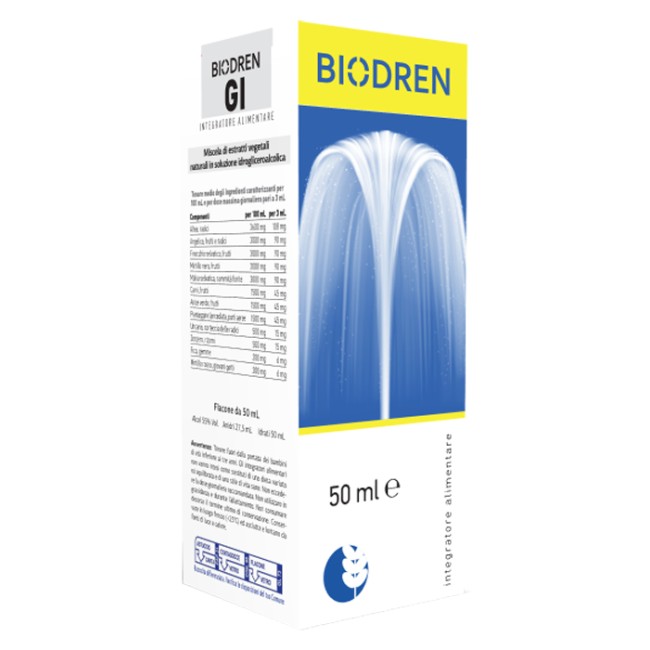 Biogroup Biodren Gi Soluzione Idroalcolica 50 Ml