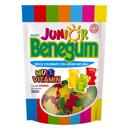 Perfetti Van Melle Benegum Junior Multivitamin Caramelle Gommose Con Vitamine E Ferro 90 G Perfetti Van Melle Benegum Junior Multivitamin Caramelle Gommose Con Vitamine E Ferro 90 G