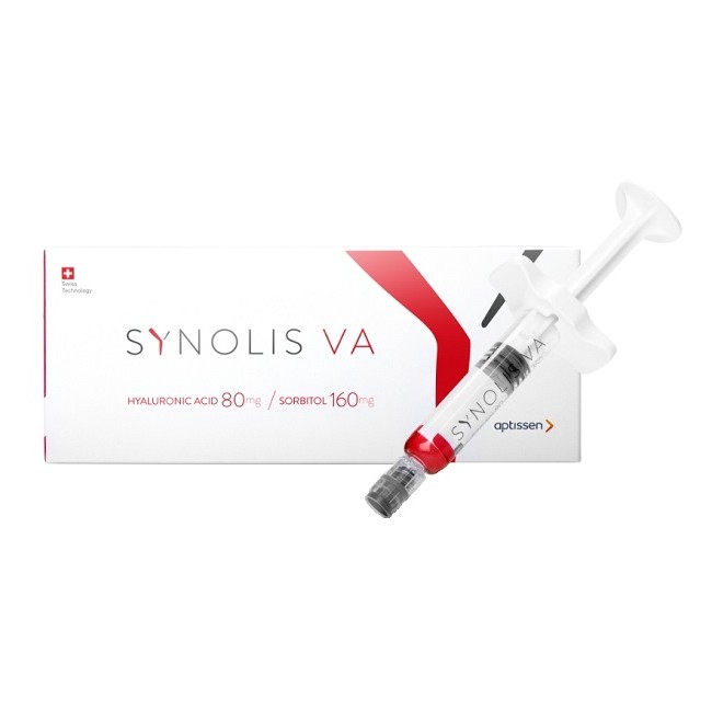 Aptissen Synolis V-a Soluzione Iniettabile Viscoelastica Isotonica In Siringa Preriempita Di Sodio Ialuronato 80mg E Sorbitolo 1
