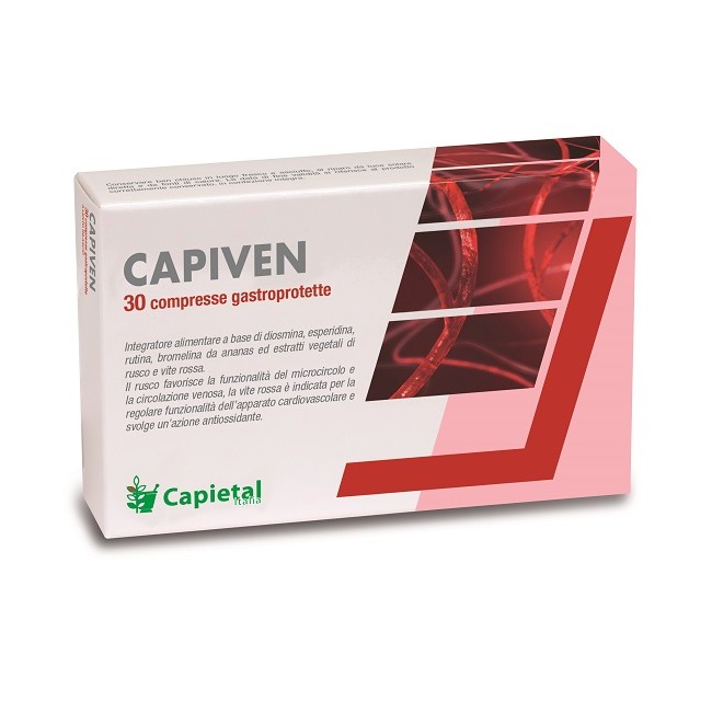 Capietal Capiven 30 Compresse Gastroprotette