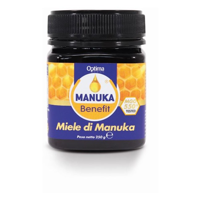 Optima Naturals Manuka Benefit Miele Di Manuka 550+ Mgo 250 G Optima Naturals Manuka Benefit Miele Di Manuka 550+ Mgo 250 G