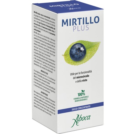 Aboca Mirtillo Plus Succo Concentrato 100 Ml Aboca Mirtillo Plus Succo Concentrato 100 Ml