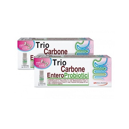 Pool Pharma Triocarbone Enteroprobiotici 7 Flaconcini X 10 Ml Pool Pharma Triocarbone Enteroprobiotici 7 Flaconcini X 10 Ml