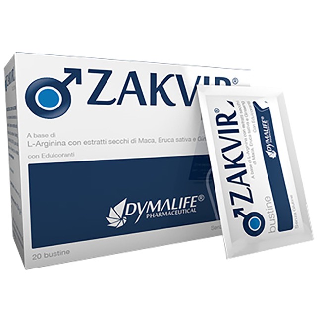 Dymalife Pharmaceutical Zakvir 20 Bustine Dymalife Pharmaceutical Zakvir 20 Bustine