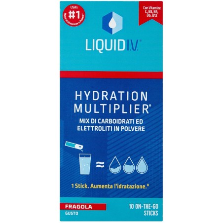 Equilibra Hydration Multiplier Fragola 10 Stick Equilibra Hydration Multiplier Fragola 10 Stick