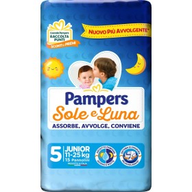 Fater Pampers Sole&luna Junior 15 Pezzi
