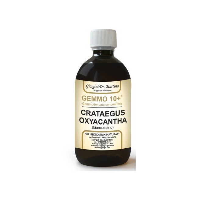 Dr. Giorgini Gemmo 10+ Biancospino Liquido Analcolico 500 Ml