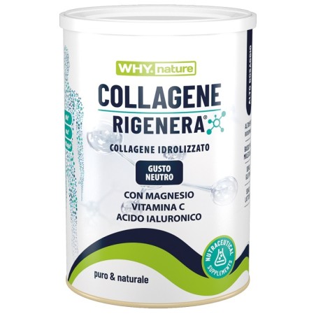 Biovita Whynature Collagene Rigenera Neutro 330 G Biovita Whynature Collagene Rigenera Neutro 330 G