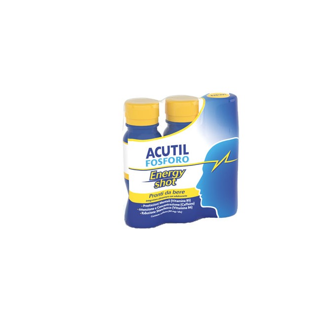 Angelini Acutil Fosforo Energy Shot 3 X 60 Ml Angelini Acutil Fosforo Energy Shot 3 X 60 Ml