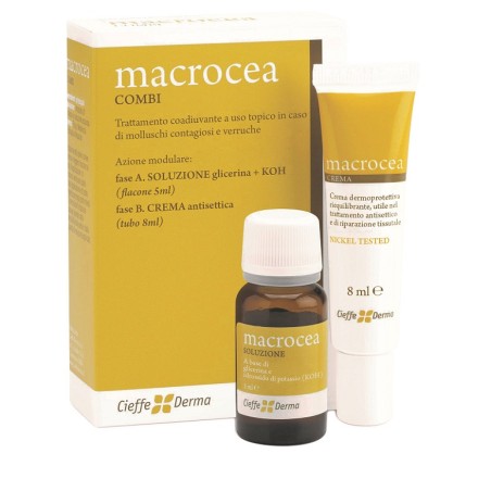 Cieffe Derma Macrocea Combi Soluzione 5 Ml + Crema 8 Ml Cieffe Derma Macrocea Combi Soluzione 5 Ml + Crema 8 Ml