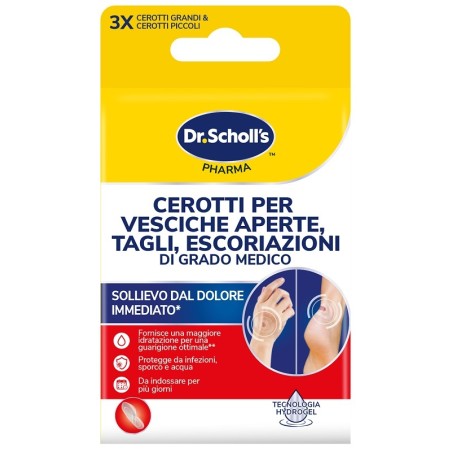 Cerotti Scholl Vesciche Taglie Escoriazioni 6 Pezzi Cerotti Scholl Vesciche Taglie Escoriazioni 6 Pezzi