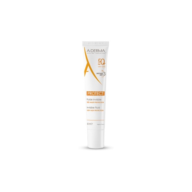 A-derma Aderma A-d Protect Fluido Invisibile 50+ 40 Ml