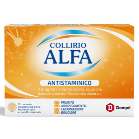 Collirio Alfa Antistaminico 10 FlaconI Monodose 0,3ml