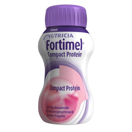 Danone Nutricia Fortimel Compact Protein Gusto Frutti Rossi Rinfrescanti 4 Bottiglie Da 125 Ml Danone Nutricia Fortimel Compact Protein Gusto Frutti Rossi Rinfrescanti 4 Bottiglie Da 125 Ml